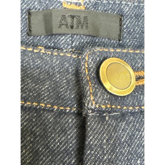 ATM: Anthony Thomas Melillo ATM Jeans Size 4 Women's Brushed Flare MSRP $365 - Picture 6 of 7